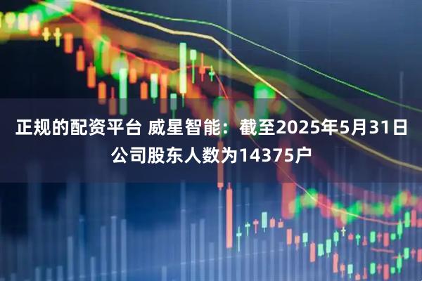 正规的配资平台 威星智能：截至2025年5月31日公司股东人数为14375户