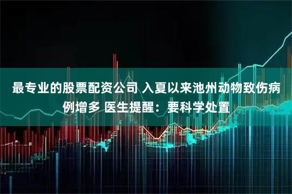 最专业的股票配资公司 入夏以来池州动物致伤病例增多 医生提醒：要科学处置